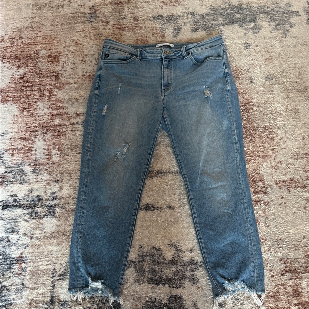 KanCan Straight-Leg Light Blue Women's Jeans